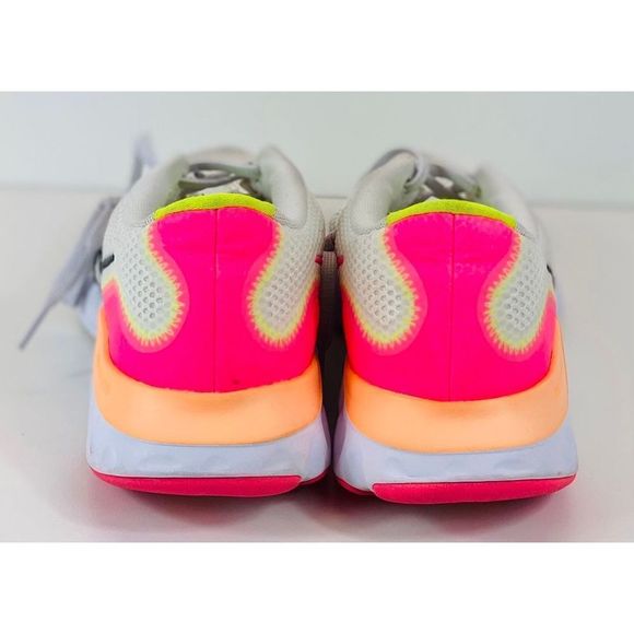 Nike Renew Run Platinum Pink Blast White Black Pink CK6360-005 Women's Sz 8.5 - Picture 5 of 5